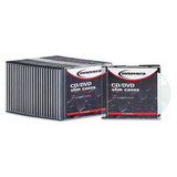 INNOVERA IVR85825 Cd/dvd Polystyrene Thin Line Storage Case, Clear, 25/pack