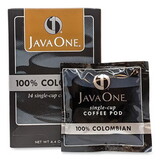 Java One JAV30200 Coffee Pods, Colombian Supremo, Single Cup, 14/box