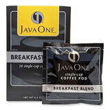 Java One JAV30220 Coffee Pods, Breakfast Blend, Single Cup, 14/box