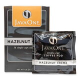 Java One JAV70500 Coffee Pods, Hazelnut Creme, Single Cup, 14/box