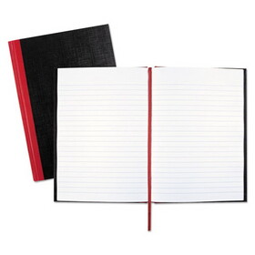 Black N' Red JDKE66857 Hardcover Casebound Notebooks, SCRIBZEE Compatible, 1-Subject, Wide/Legal Rule, Black Cover, (96) 8.25 x 5.63 Sheets