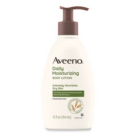 Aveeno Active Naturals JOJ100360003 Daily Moisturizing Lotion, 12 oz Pump Bottle