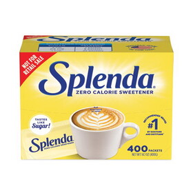 Splenda JOJ200411 No Calorie Sweetener Packets, 400/Box