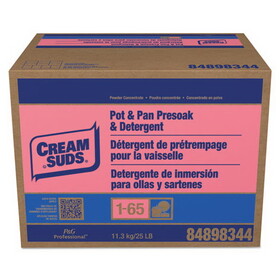 Cream Suds JOY43610 Manual Pot and Pan Presoak and Detergent without Phosphate, Baby Powder Scent, Powder, 25 lb Box