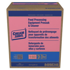Cream Suds JOY43612 Manual Pot and Pan Presoak and Detergent with Phosphate, Baby Powder Scent, Powder, 50 lb Box