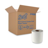 Scott KCC01032 Essential Roll Center-Pull Towels, 1-Ply, 8 x 12, White, 700/Roll, 6 Rolls/Carton