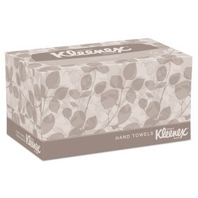 Kleenex KCC01701CT Hand Towels, POP-UP Box, Cloth, 1-Ply, 9 x 10.5, Unscented, White, 120/Box, 18 Boxes/Carton