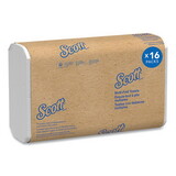 Scott KCC01840 Multi-Fold Paper Towels, 9 1/5 X 9 2/5, White, 250/pack, 16 Packs/carton
