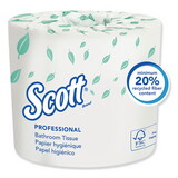 Scott KCC04460RL Standard Roll Bathroom Tissue, 2-Ply, 550 Sheets/roll