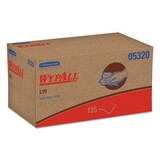 WypAll KCC05320 L10 Towels, POP-UP Box, 1-Ply, 9 x 10.5, White, 125/Box, 18 Boxes/Carton