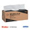 WypAll KCC05322 L10 Towels POP-UP Box, 1-Ply, 12 x 10.25, White, 125/Box, 18 Boxes/Carton, Price/CT