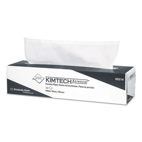 Kimtech KCC05514 Precision Wipes Tissue Wiper, 14 7/10" X 16 3/5" White, 140/box