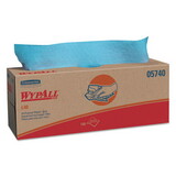 WypAll KCC05740 L40 Wipers, 16 2/5 X 9 4/5, Blue, 100/pop Up Box, 9 Boxes/carton