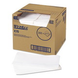 Wypall KCC05925 X70 Wipers, Kimfresh Antimicrobial, 12.5 x 23.5, Unscented, White, 300/Carton