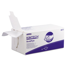 Kimtech KCC06151 Scottpure Critical Task Wipers, 12 X 23, White, 50/bx, 8 Boxes/carton