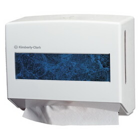 Kimberly-Clark Professional KCC09217 Scottfold Compact Towel Dispenser, 10.75 x 4.75  x 9, Pearl White