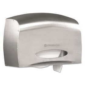 Scott KCC09601 Pro Coreless Jumbo Roll Tissue Dispenser, EZ Load, 14.38 x 6 x 9.75, Stainless Steel
