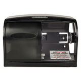 Kimberly-Clark Professional* KCC09604 Coreless Double Roll Tissue Dispenser, 11 1/10 X 6 X 7 5/8, Smoke/gray