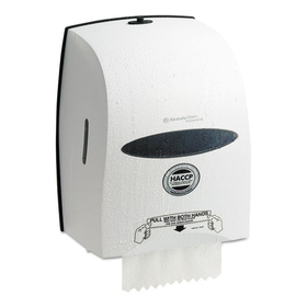 Kimberly-Clark Professional* KCC09991 Sanitouch Hard Roll Towel Dispenser, 12.63 x 10.2 x 16.13, White