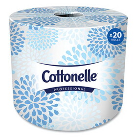 Cottonelle KCC13135 2-Ply Bathroom Tissue, Septic Safe, White, 451 Sheets/Roll, 20 Rolls/Carton