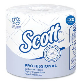Scott KCC13217 100% Recycled Fiber Bathroom Tissue, 2-Ply, 506 Sheets/roll, 80/carton
