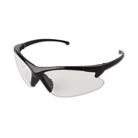 KleenGuard KCC20388 Dual Readers Safety Glasses, 2.0 Diopter, Black Frame, Clear Hardcoat Scratch-Resistant Lens