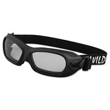 KleenGuard KCC20525 V80 WildCat Safety Goggles, Black Frame, Clear Lens