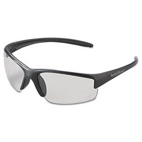 KleenGuard KCC21296 Equalizer Safety Glasses, Gunmetal Frame, Clear Anti-Fog Lens