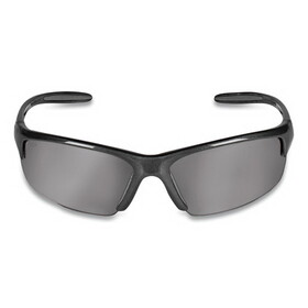 KleenGuard KCC21297 Equalizer Safety Glasses, Gunmetal Frame, Smoke Lens, 12/Box