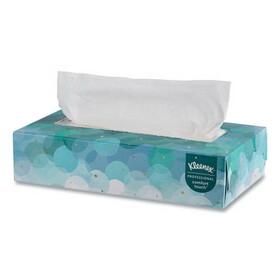 Kleenex KCC21400 White Facial Tissue for Business, 2-Ply, White, Pop-Up Box, 100 Sheets/Box, 36 Boxes/Carton