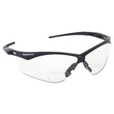 KleenGuard KCC22518 V60 Nemesis Rx Reader Safety Glasses, Black Frame, Smoke Lens, +2.0 Diopter Strength