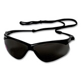 KleenGuard KCC22519 V60 Nemesis Rx Reader Safety Glasses, Black Frame, Smoke Lens, +2.5 Diopter Strength, 6/Box