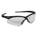 Jackson Safety* KCC25676 Nemesis Safety Glasses, Black Frame, Clear Lens