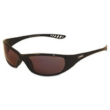 KleenGuard 25716 V40 HellRaiser Safety Glasses, Black Frame, Indoor/Outdoor Lens