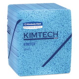 Kimtech KCC33560 Kimtex Wipers, 1/4-Fold, 12 1/2 X 13, Blue, 66/box, 8 Boxes/carton