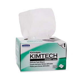 Kimtech KCC34155CT Kimwipes, Delicate Task Wipers, 4 2/5 X 8 2/5, 280/box