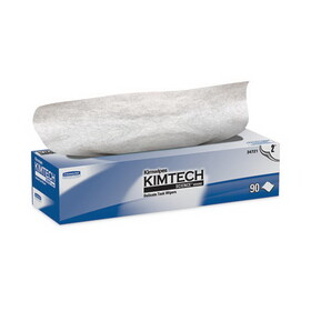 Kimtech KCC34721 Kimwipes, Tissue, 14 7/10 X 16 3/5, 90/box, 15 Boxes/carton