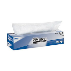 Kimtech KCC34743 Kimwipes Delicate Task Wipers, 3-Ply, 11 4/5 X 11 4/5, 119/box, 15 Boxes/carton