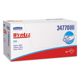 WypAll KCC34770 General Clean X60 Cloths, 1/4 Fold, 11 x 23, White, 100/Box, 9 Boxes/Carton