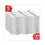 WypAll KCC35401 General Clean X60 Cloths, Small Roll, 9.8 x 13.4, White, 130/Roll, 12 Rolls/Carton, Price/CT