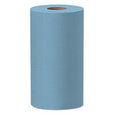 WypAll KCC35411 General Clean X60 Cloths, Small Roll, 9.8 x 13.4, Blue, 130/Roll, 12 Rolls/Carton