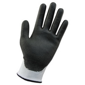KleenGuard 38691 G60 ANSI Level 2 Cut-Resistant Glove, White/Blk, 240mm Length, Large/SZ 9, 12 PR