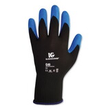 Jackson Safety* KCC40227 G40 Foam Nitrile Coated Gloves, 240 mm Length, Large/Size 9, Blue, 12 Pairs