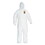 KleenGuard KCC44324 A40 Elastic-Cuff and Ankles Hooded Coveralls, White, X-Large, 25/Case, Price/CT