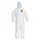 KleenGuard KCC44325 A40 Elastic-Cuff and Ankles Hooded Coveralls, White, 2X-Large, 25/Case, Price/CT