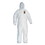 KleenGuard KCC44326 A40 Elastic-Cuff, Ankle, Hooded Coveralls, 3X-Large, White, 25/Carton, Price/CT