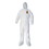 KleenGuard KCC44334 A40 Elastic-Cuff, Ankle, Hood and Boot Coveralls, X-Large, White, 25/Carton, Price/CT