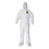 KleenGuard KCC44335 A40 Elastic-Cuff, Ankle, Hood and Boot Coveralls, White, 2X-Large, 25/Carton, Price/CT