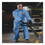 KleenGuard KCC45005 A60 Elastic-Cuff, Ankle and Back Coveralls, Blue, 2X-Large, 24/Carton, Price/CT