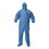 KleenGuard KCC45094 A60 Blood And Chemical Splash Protection Coveralls, X-Large, Blue, 24/carton, Price/CT